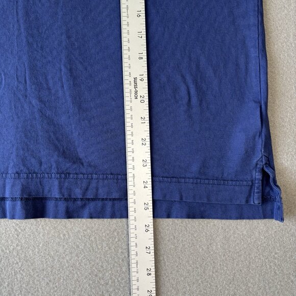 Robert Graham Shirt Mens XL Classic Fit Blue Solid Polo Colorful Short Sleeve - Picture 5 of 12